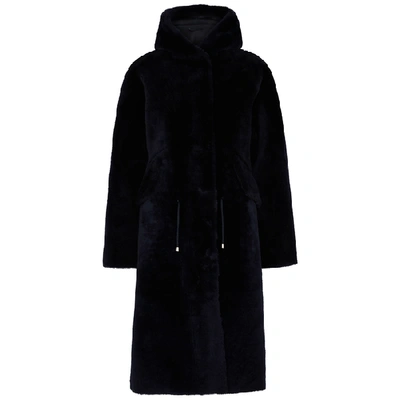 Anne Vest Navy Shearling Parka