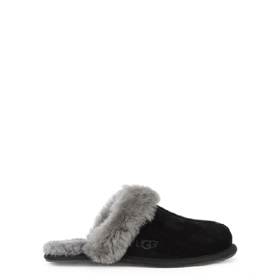 Ugg Scuffette Ii Shearling Slippers In Black