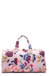 Herschel Supply Co Novel Duffle Bag - Pink In Winter Flora