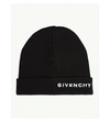 GIVENCHY EMBROIDERED LOGO BEANIE,29358196