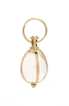 TEMPLE ST CLAIR CLASSIC OVAL ROCK CRYSTAL AMULET,P55800-E18