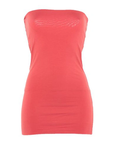 Brunello Cucinelli Tube Top In Coral