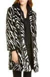 ALICE AND OLIVIA KYLIE FAUX FUR COAT WITH REMOVABLE HOODIE,CC908X06403