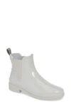 Hunter Original Refined Chelsea Waterproof Rain Boot In Boardwalk