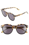 TOM FORD JAMESON 52MM ROUND SUNGLASSES,FT0752-NW5201A