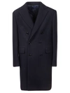 MP MASSIMO PIOMBO DOUBLE BREASTED BUTTON COAT,11100041