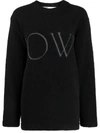 OFF-WHITE OVERSIZE SWEATER,11099706