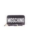 MOSCHINO LEATHER WALLET,11099822