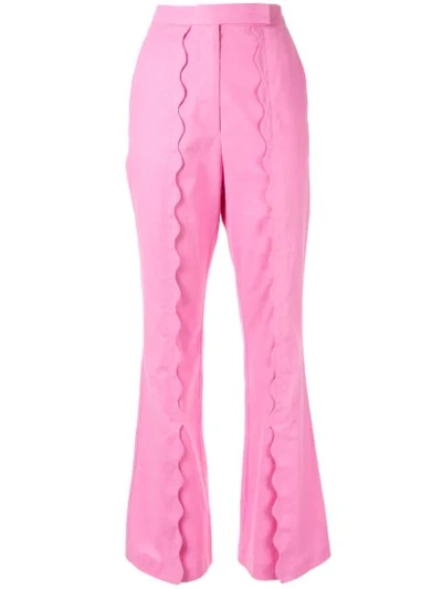 Acler Aslo Trousers In Pink
