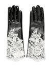 ALESSANDRA RICH VINYL AND LACE GLOVES,11101173