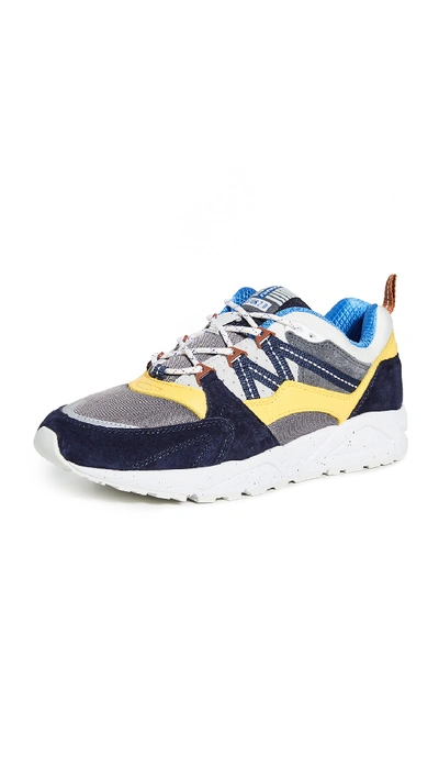 Karhu Fusion 2.0 - Night Sky/dandelion In Blue