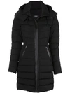 Mackage Women Black Stretch Nylon Farren Down Jacket