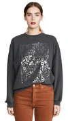 ANINE BING RAMONA PANTHER SWEATSHIRT