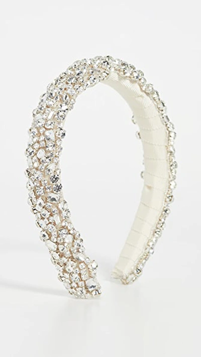 Jennifer Behr Czarina Crystal Embellished Headband