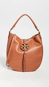 TORY BURCH MILLER METAL SLOUCHY HOBO BAG