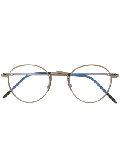Gentle Monster Liberty D01 Round Frame Glasses In Silver