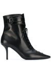 PHILOSOPHY DI LORENZO SERAFINI LACE-UP ANKLE BOOTS