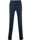 PT01 TARTAN SLIM-FIT TROUSERS