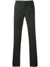 Incotex Slim Fit Trousers In Grey Wool In Grey