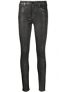J BRAND FAUX-LEATHER SKINNY TROUSERS