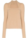 JOHANNA ORTIZ PULLOVER MIT ECKIGEM AUSSCHNITT