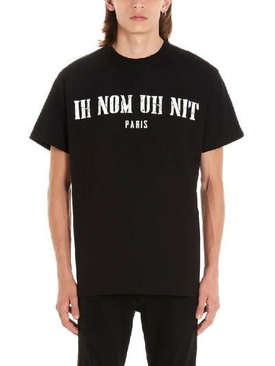 Ih Nom Uh Nit Black Cotton T-shirt