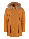 WOOLRICH ARCTIC PARKA WITH FUR TRIMMED HOOD,11100824