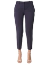 N°21 Cropped Trousers In Blu
