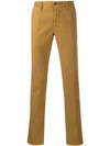 INCOTEX SLIM-FIT CHINO TROUSERS