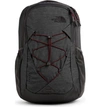 The North Face 'jester' Backpack In Asph Gry Lgt Htr/dp Garn Red