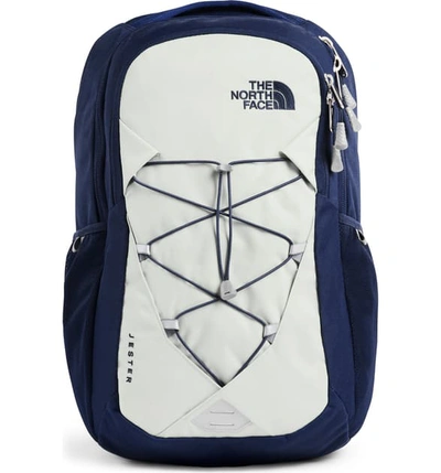 The North Face 'jester' Backpack In Tin Grey/ Montague Blue