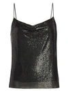 ALICE AND OLIVIA Harmon Chainmail Drapey Camisole