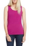 Nic + Zoe Perfect Tank In Fuchsia