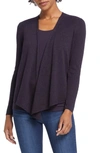 Nic + Zoe Four-way Cardigan In Nightshade