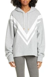 TORY SPORT CHEVRON FRENCH TERRY HOODIE,52355