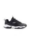 Fila Ray Low Black Sneaker In Black (black)