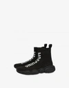 MOSCHINO Lurex Teddy Shoes Sock sneakers