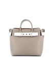BURBERRY THE BELT HAMMERED LEATHER MEDIUM TOTE