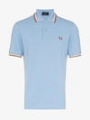 FRED PERRY FRED PERRY STRIPE TRIM POLO SHIRT,M1214518983