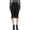 ISABEL MARANT ISABEL MARANT BLACK WOOL DATISCA SKIRT