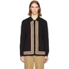 BURBERRY BURBERRY BLACK LACHLAN CARDIGAN