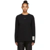 A-COLD-WALL* A-COLD-WALL* BLACK OVERLOCK LONG SLEEVE T-SHIRT