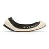 GIVENCHY GIVENCHY OFF-WHITE MILLIE BALLERINA FLATS