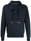 TOMMY HILFIGER LOGO PATCH HOODIE