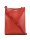 Jil Sander Tangle Crossbody Bag In Red