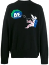 ADER ERROR ASTRONAUT KNIT BOXY FIT SWEATER