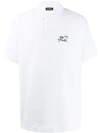 RAF SIMONS EMBROIDERED LOGO POLO SHIRT