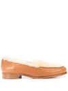 TABITHA SIMMONS BLAKIE SHEARLING LOAFERS