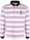 KENT & CURWEN STRIPED POLO SHIRT