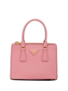 Prada Small Galleria Tote Bag In Pink